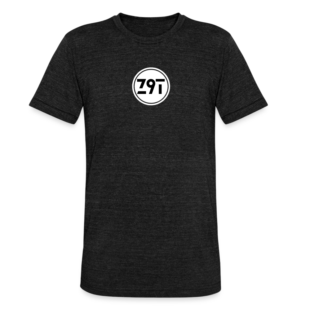 Z9T Unisex Tri-Blend T-Shirt by Bella & Canvas - heather black