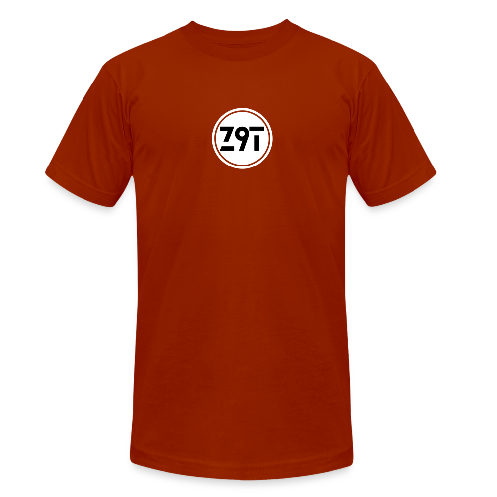 Z9T Unisex Tri-Blend T-Shirt by Bella & Canvas - heather brick