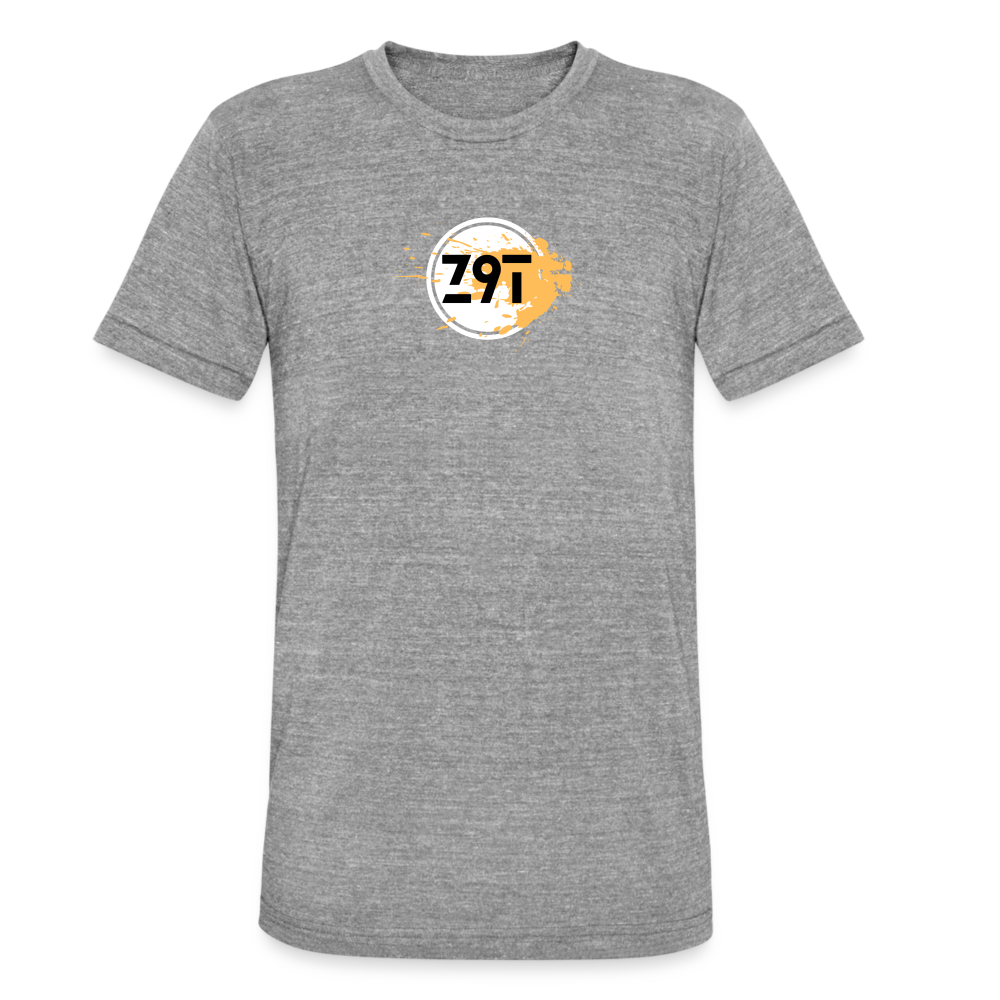 Z9T Unisex Tri-Blend T-Shirt by Bella & Canvas - heather grey