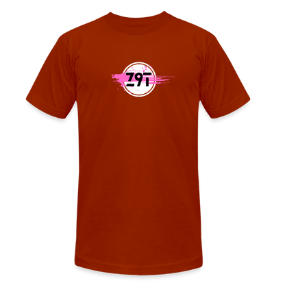 Z9T Unisex Tri-Blend T-Shirt by Bella & Canvas - heather brick