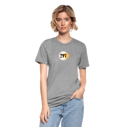 Z9T Unisex Tri-Blend T-Shirt by Bella & Canvas - heather grey