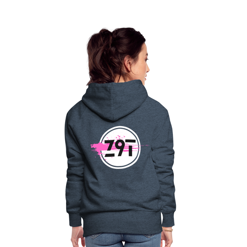 Women’s Premium Hoodie - heather denim