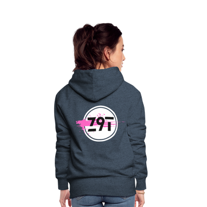 Women’s Premium Hoodie - heather denim