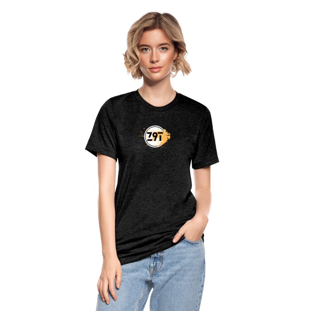 Z9T Unisex Tri-Blend T-Shirt by Bella & Canvas - heather black