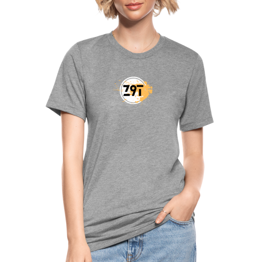 Z9T Unisex Tri-Blend T-Shirt by Bella & Canvas - heather grey