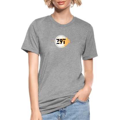 Z9T Unisex Tri-Blend T-Shirt by Bella & Canvas - heather grey