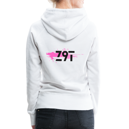 Women’s Premium Hoodie - white