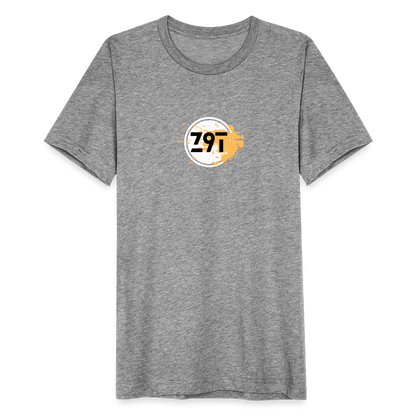 Z9T Unisex Tri-Blend T-Shirt by Bella & Canvas - heather grey