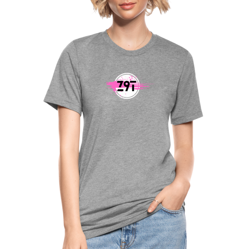 Z9T Unisex Tri-Blend T-Shirt by Bella & Canvas - heather grey