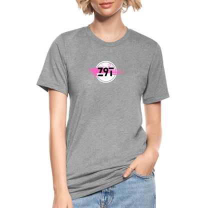 Z9T Unisex Tri-Blend T-Shirt by Bella & Canvas - heather grey