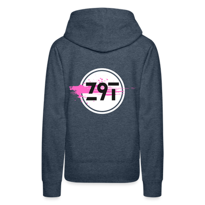 Women’s Premium Hoodie - heather denim