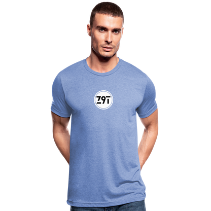 Z9T Unisex Tri-Blend T-Shirt by Bella & Canvas - heather blue