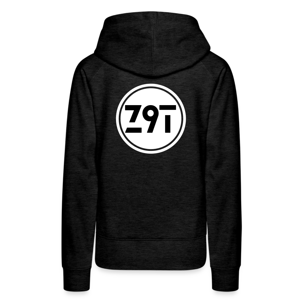 Women’s Premium Hoodie - charcoal grey