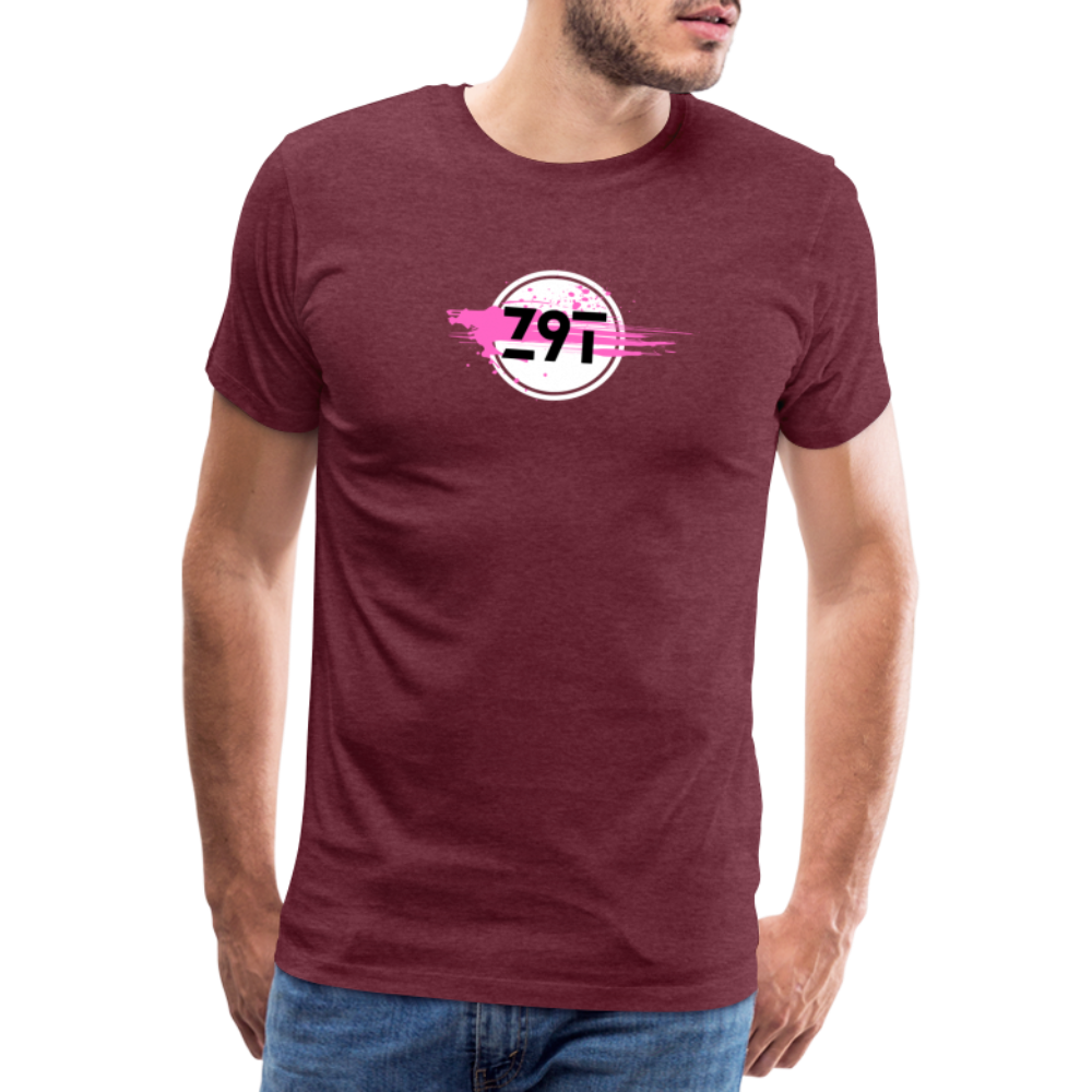 Z9T Men’s Premium T-Shirt - heather burgundy