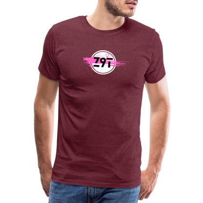 Z9T Men’s Premium T-Shirt - heather burgundy