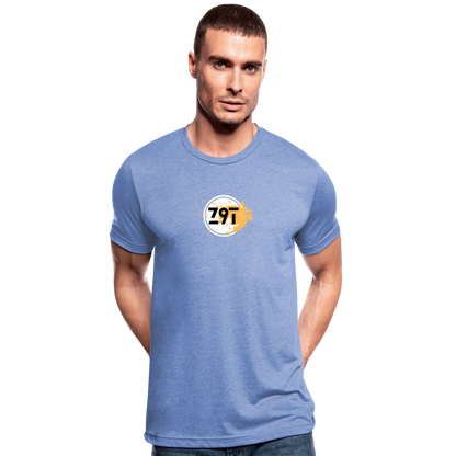 Z9T Unisex Tri-Blend T-Shirt by Bella & Canvas - heather blue