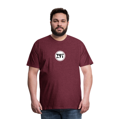 Z9T Men’s Premium T-Shirt - heather burgundy