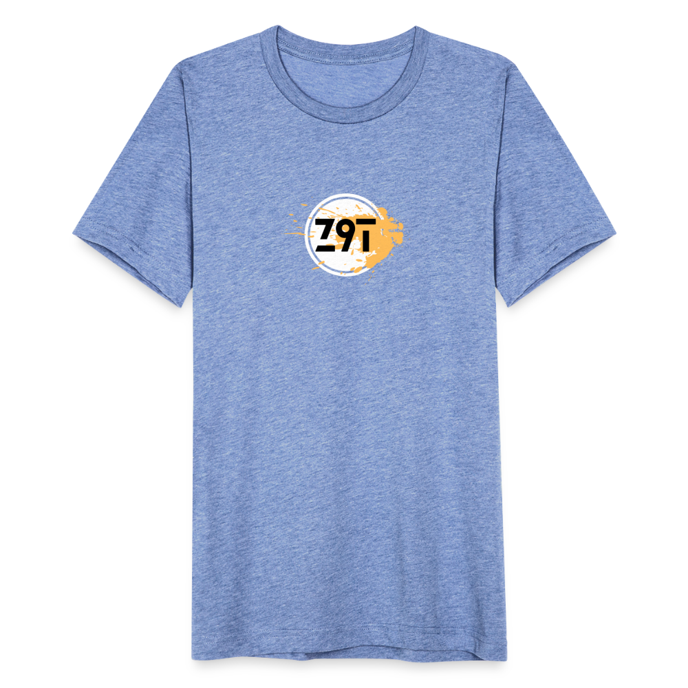 Z9T Unisex Tri-Blend T-Shirt by Bella & Canvas - heather blue