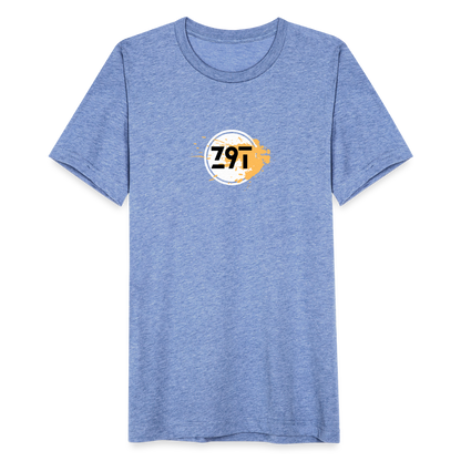 Z9T Unisex Tri-Blend T-Shirt by Bella & Canvas - heather blue