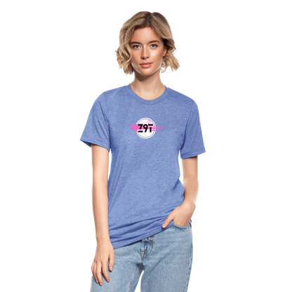 Z9T Unisex Tri-Blend T-Shirt by Bella & Canvas - heather blue