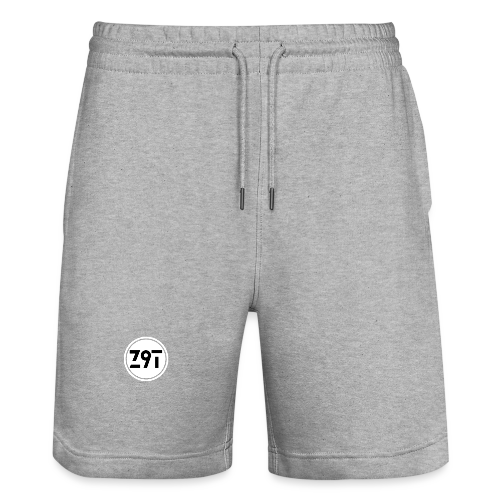 Z9T Stanley/Stella Trainer Unisex Organic Jogging Shorts - heather grey