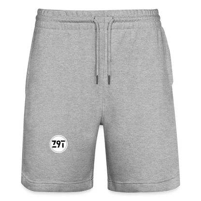 Z9T Stanley/Stella Trainer Unisex Organic Jogging Shorts - heather grey