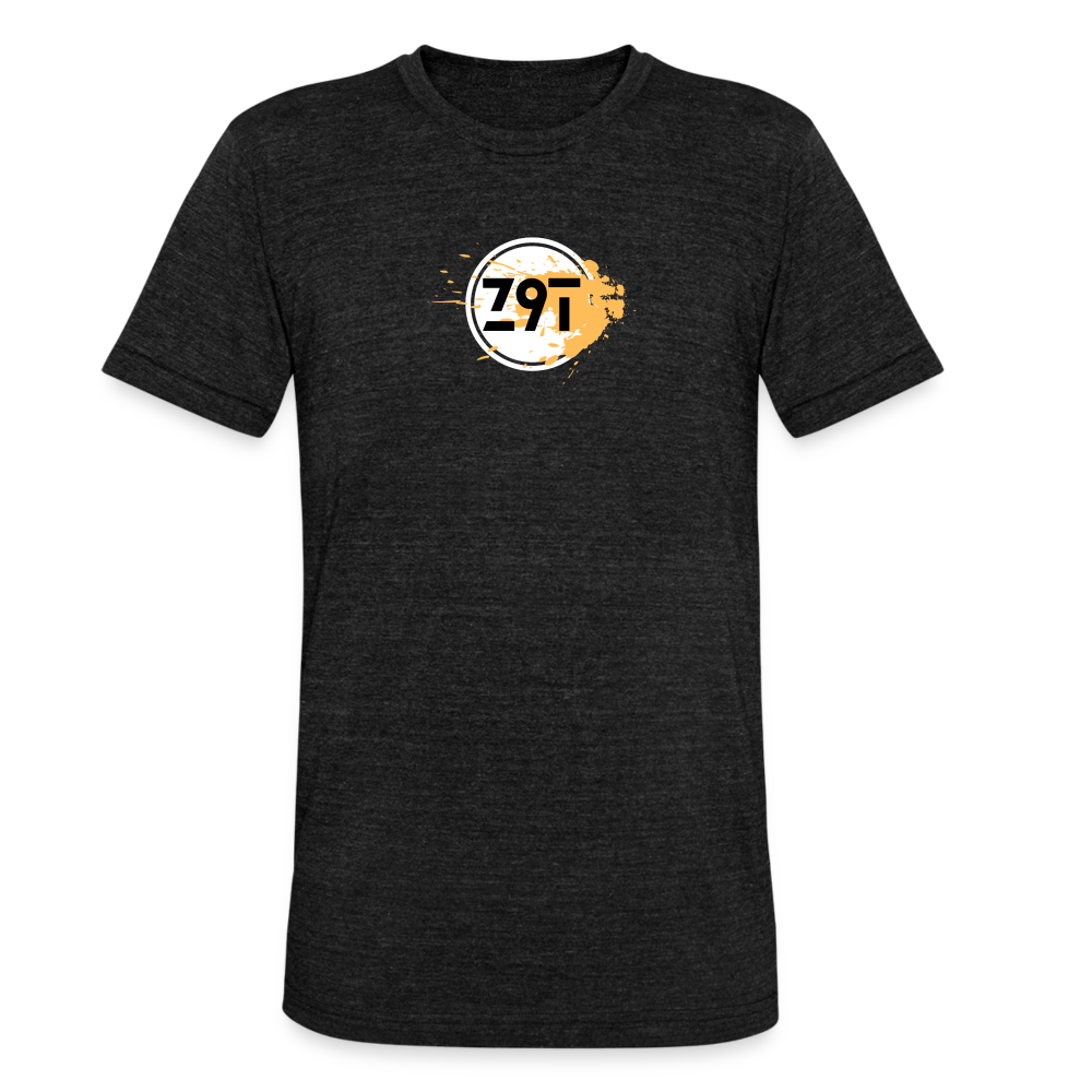 Z9T Unisex Tri-Blend T-Shirt by Bella & Canvas - heather black