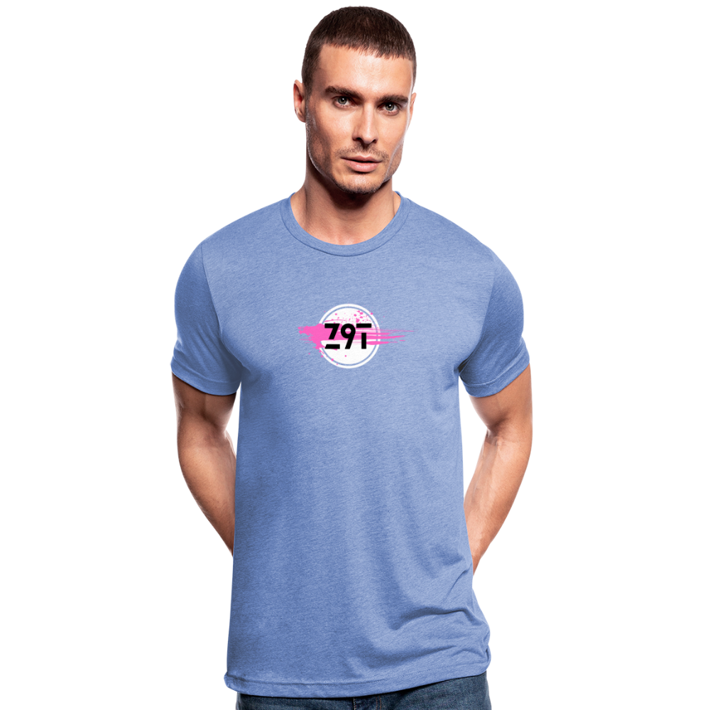 Z9T Unisex Tri-Blend T-Shirt by Bella & Canvas - heather blue