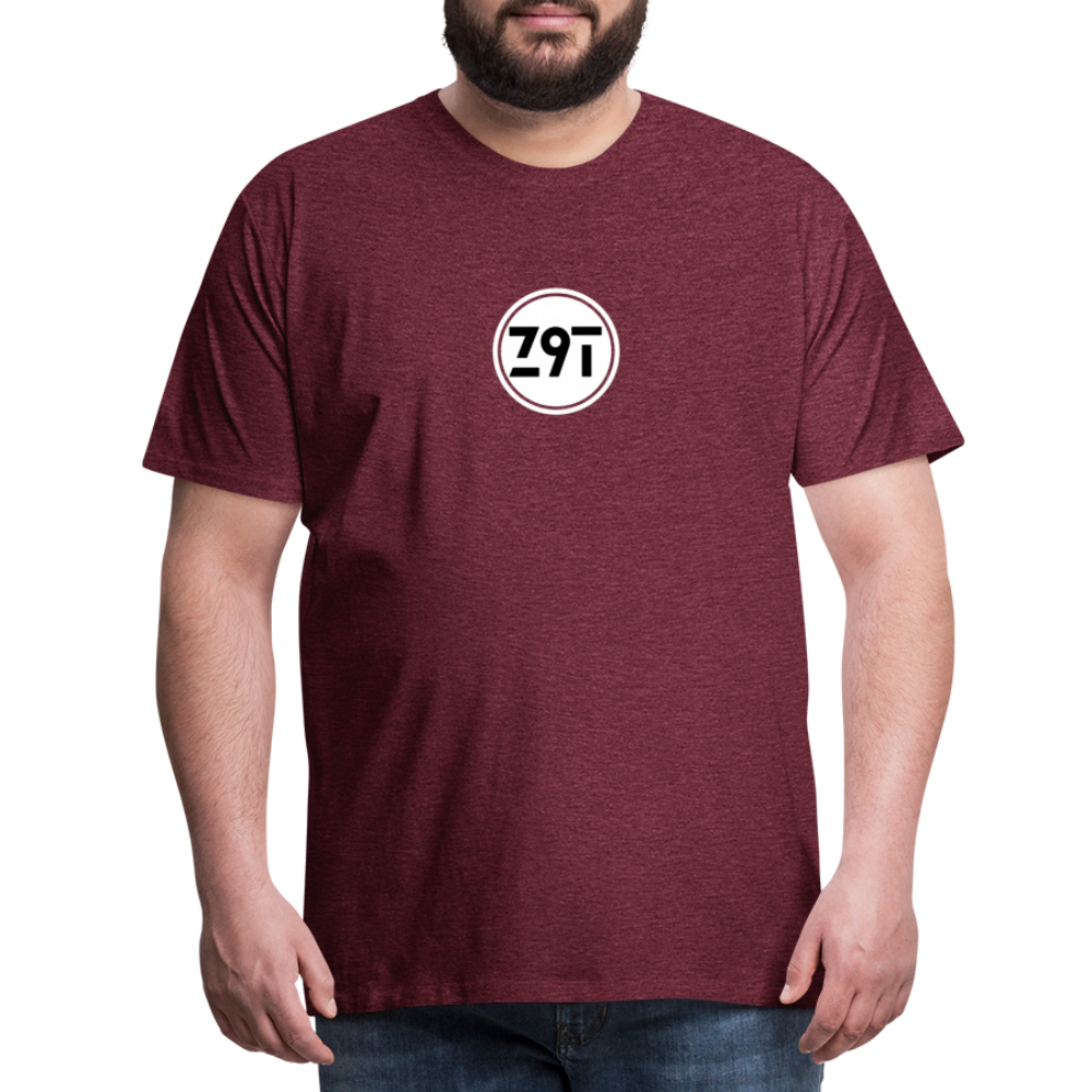 Z9T Men’s Premium T-Shirt - heather burgundy