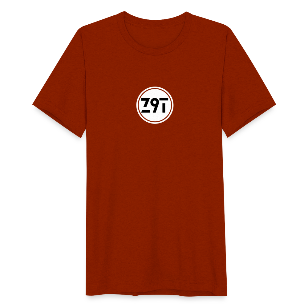 Z9T Unisex Tri-Blend T-Shirt by Bella & Canvas - heather brick