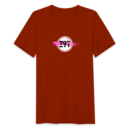 Z9T Unisex Tri-Blend T-Shirt by Bella & Canvas - heather brick