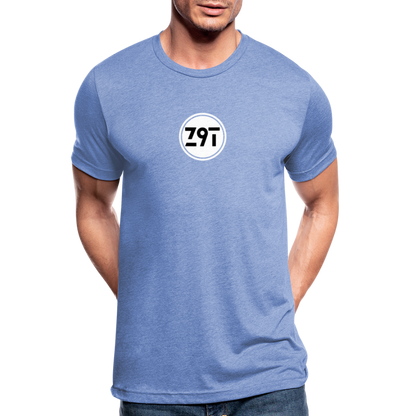 Z9T Unisex Tri-Blend T-Shirt by Bella & Canvas - heather blue