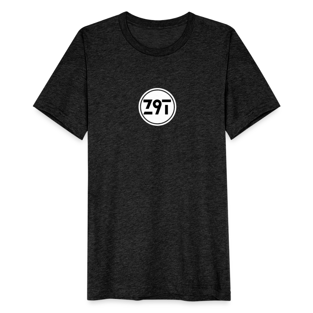 Z9T Unisex Tri-Blend T-Shirt by Bella & Canvas - heather black