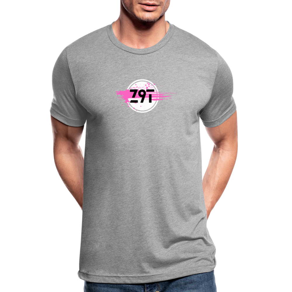 Z9T Unisex Tri-Blend T-Shirt by Bella & Canvas - heather grey