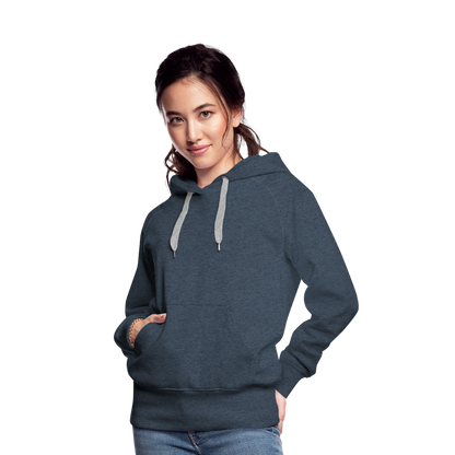 Women’s Premium Hoodie - heather denim