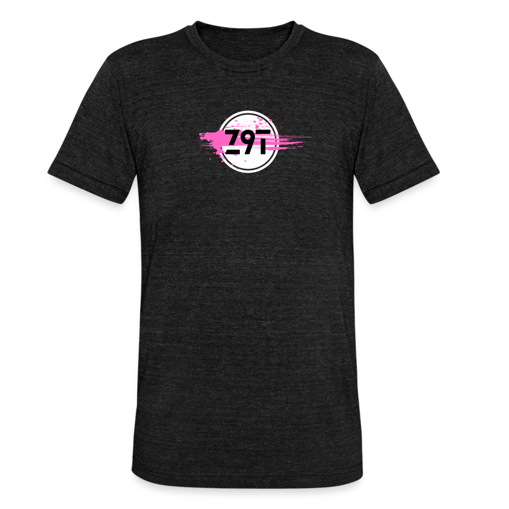 Z9T Unisex Tri-Blend T-Shirt by Bella & Canvas - heather black