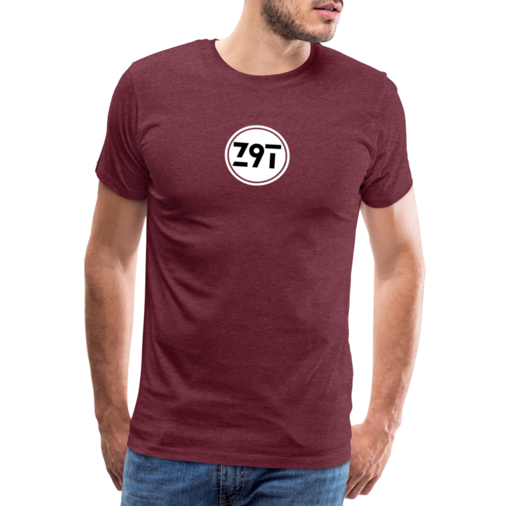 Z9T Men’s Premium T-Shirt - heather burgundy