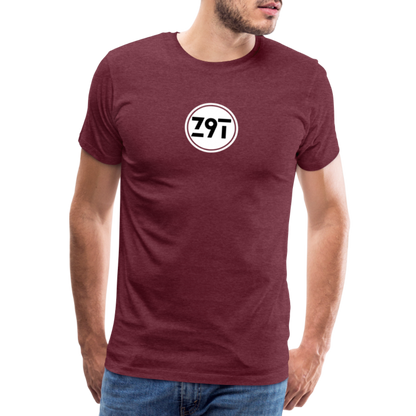 Z9T Men’s Premium T-Shirt - heather burgundy