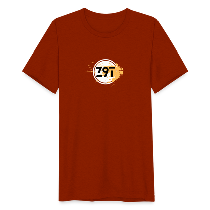 Z9T Unisex Tri-Blend T-Shirt by Bella & Canvas - heather brick